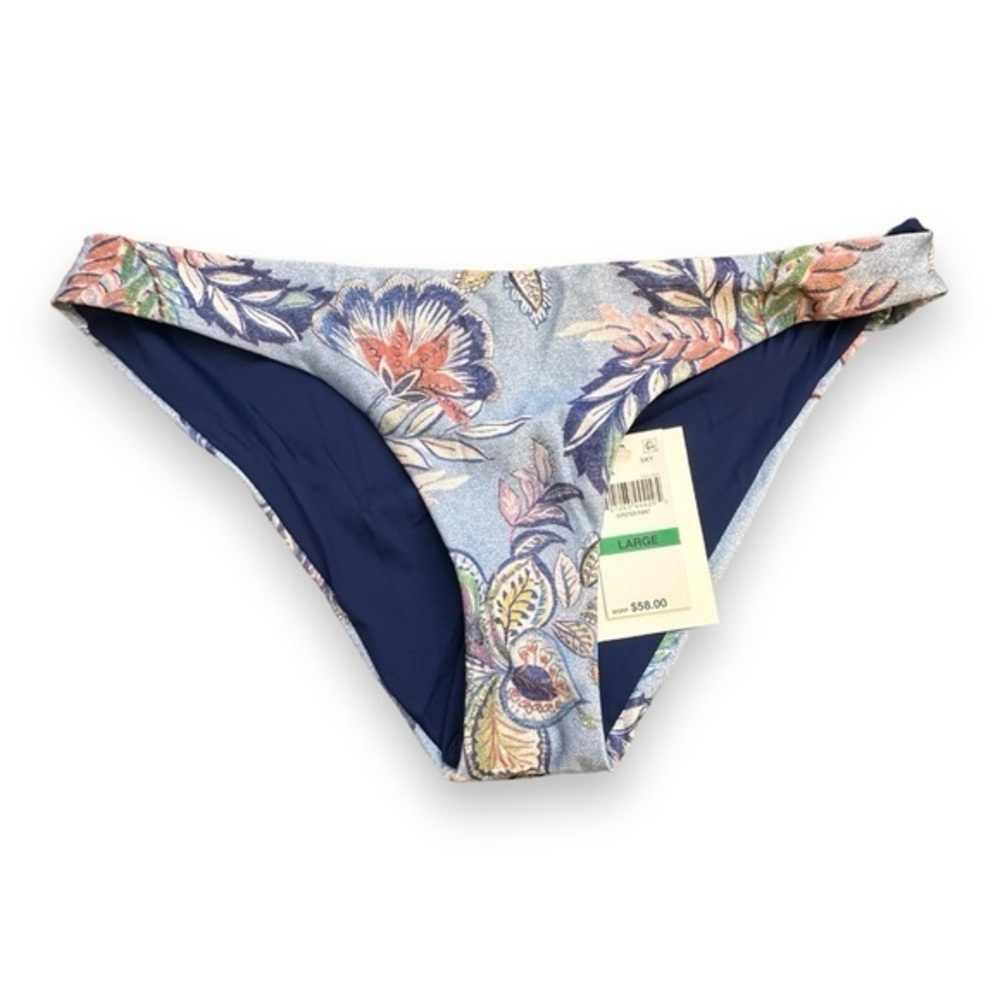 🆕 NWT Women’s Large Becca Swim South Pacific High Waist Bikini